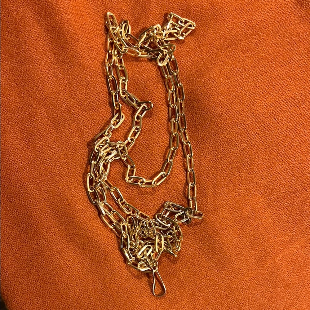 Gold Vintage Belt with Ornate Design